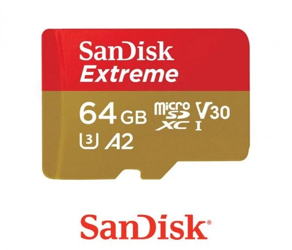 کارت حافظه microSD سندیسک Extreme ظرفیت 64 گیگابایت