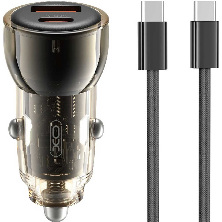 xo-cc60-car-charger-60w-front